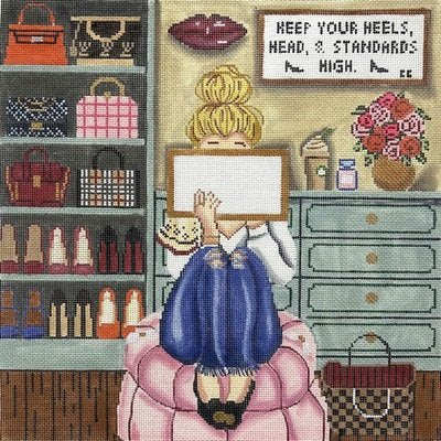 GEP379 COUTURE CLOSET STITCHING GIRL by Gayla Elliott
