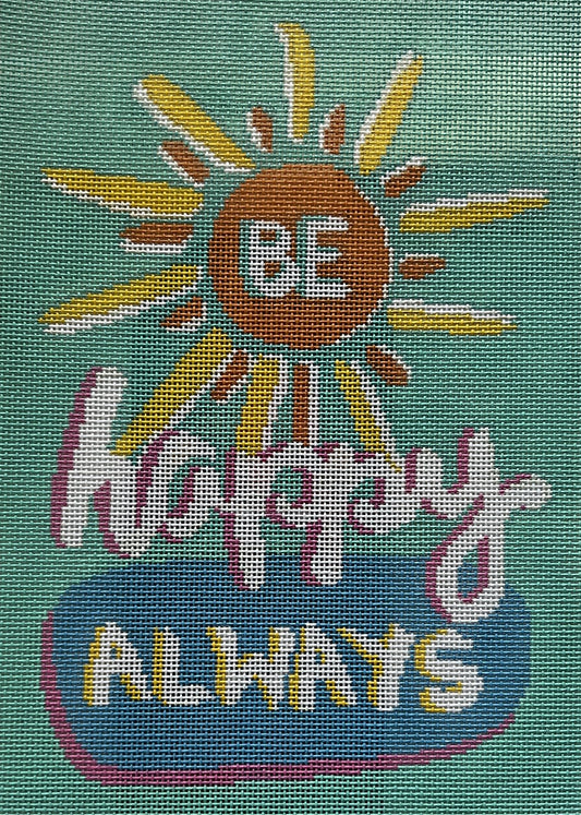 LEE WH1358 - BE HAPPY ALWAYS by Lee's Needlearts