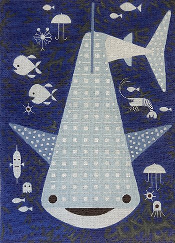 VNG SP-005 WHALE SHARK Vallerie Needlepoint Gallery
