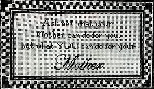 ASIT LB S-04 - ASK NOT ... MOTHER by Lauren Bloch