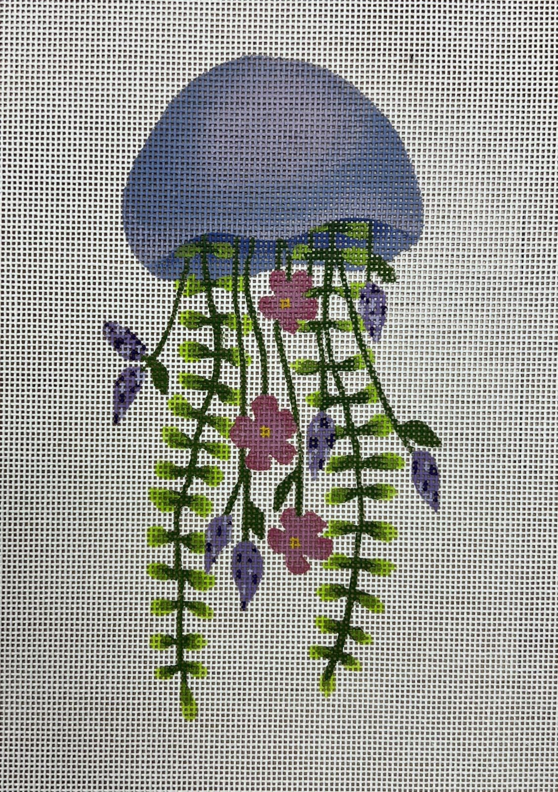 ME-52-18 FLORAL JELLYFISH by Madeline Elizabeth