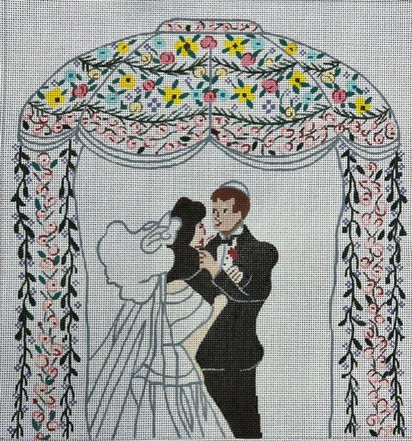 GS1360 THE WEDDING by Gone Stitching
