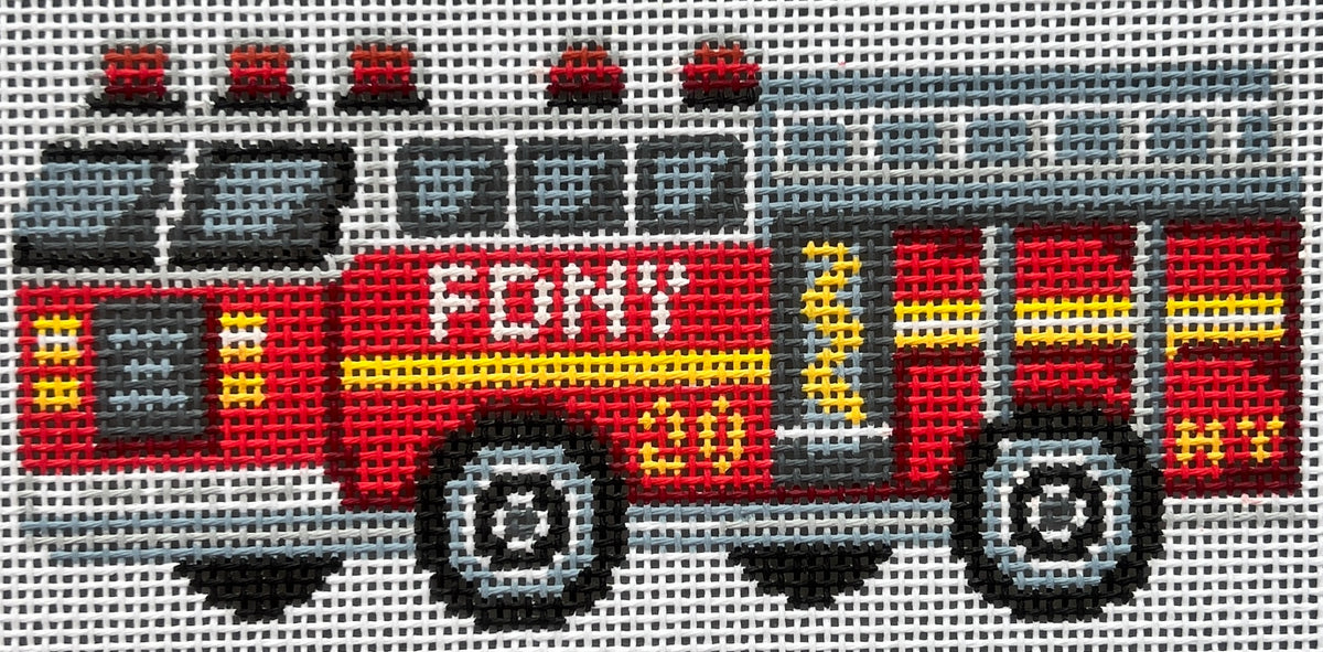 FDNY Fire Truck by The Painted Stitch PS 453