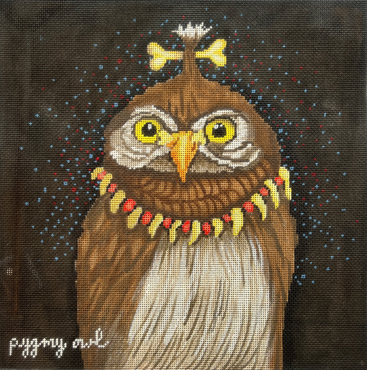Pygmy Owl by CBK Needlepoint CBK WB PL14
