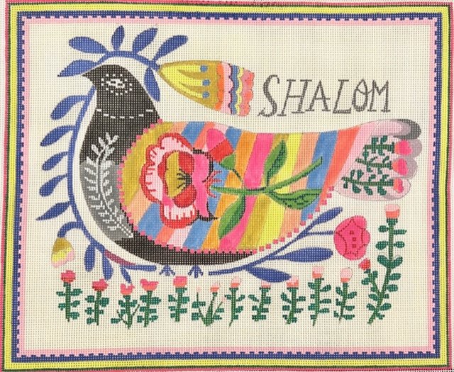 KDCG-PL09 - SHALOM DOVE PICTURE by Kate Dickerson