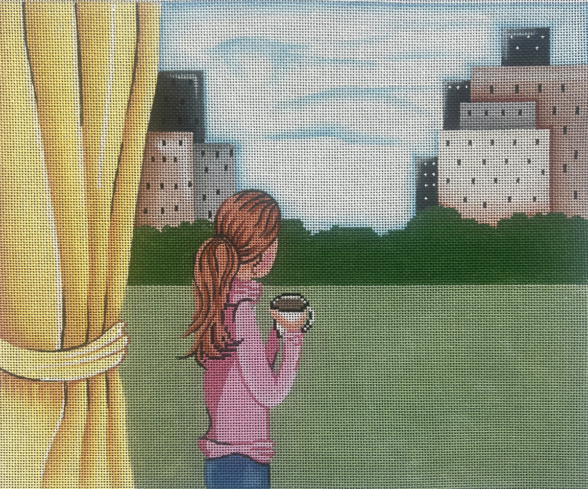 PM20076 Girl in the Park by Patti Mann