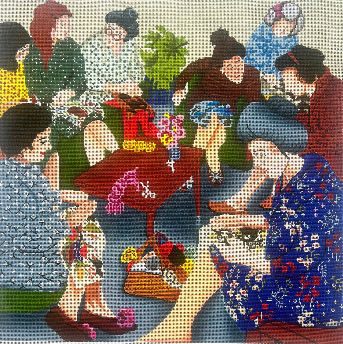 PM90010 Needlepoint Group by Patti Mann