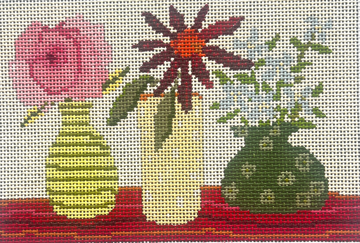 P-ND-F-110B	3 Flowers in Vase by Pippin Studio