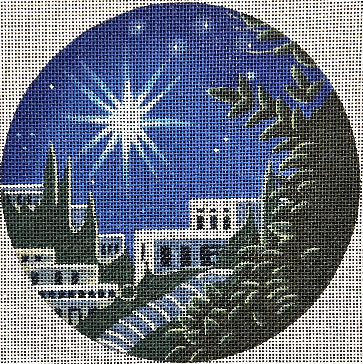 VW LGD R210 Star and City Ornament by Liz Goodrick Dillon for Victoria Whitson