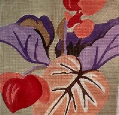 JUAB307 ABSTRACT BEGONIA by Judi and Co.