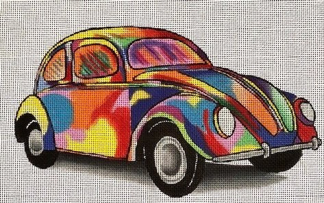 60's HIPPIE BUG by Judi and Co. JUBG267