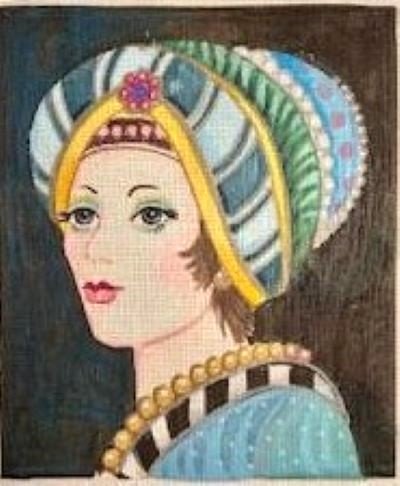 JU SASI 4034 AQUA TURBAN LADY by SASI