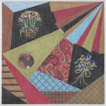 KCA-11 SPRINGTIME CRAZY QUILT STITCH GUIDE ONLY by Kelly ClarK