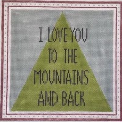 KCN HT18-13 I LOVE YOU TO THE MOUNTAINS by KCN Designs