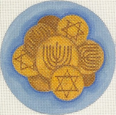KDJM 06 CHANUKAH GELT ORNAMENT  by Kate Dickerson