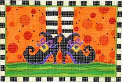 KDSERPL02 WITCH'S SHOES by Kate Dickerson