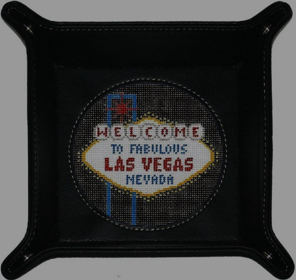 LEE'S LARGE ROUND BLACK SNAP TRAY Self finishing by Lee's Needlearts