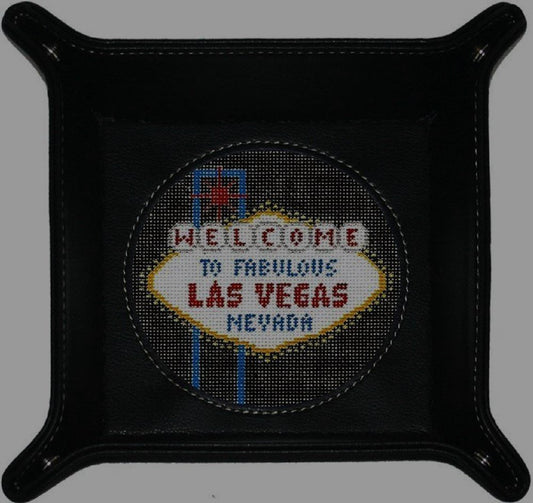 LEE'S LARGE ROUND BLACK SNAP TRAY Self finishing by Lee's Needlearts