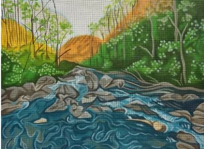ME-183 - HIGHLANDS STREAM by Madeline Elizabeth