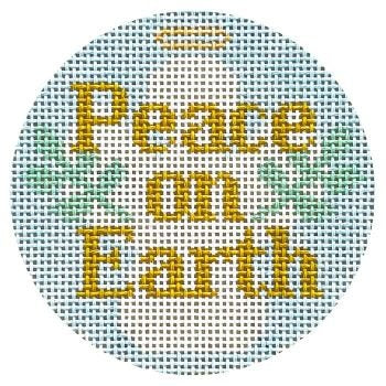MHB CHR142 PEACE ON EARTH ANGEL ORNAMENT by LOVEMHB