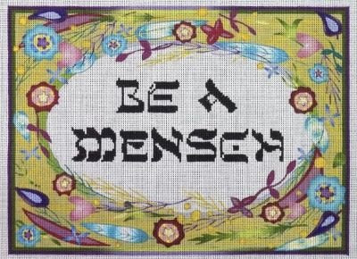 MIN2609B-18 MENSCH by Mindy Needlepoint