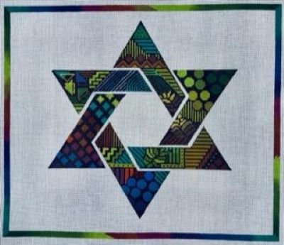 MIN2621-18 PRISM TALLIS BAG by Mindy Needlepoint