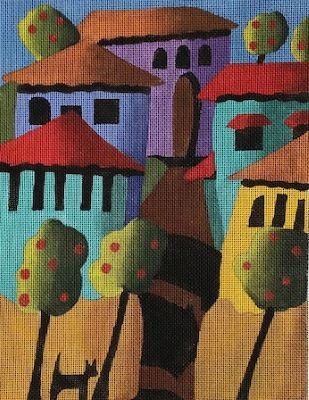 GUARDING THE VILLAGE by Maggie Co. MAG 0744