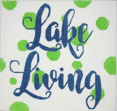 LAKE LIVING by OFFICIALLY Needlepoint  OFN APBU12