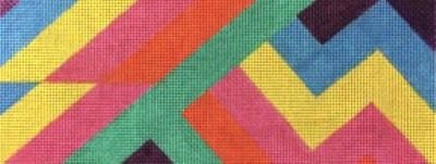 RAINBOW GEO by Oasis Needlepoint O-P2