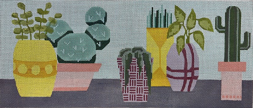 ME-102 - POTTED CACTI by Madeline Elizabeth