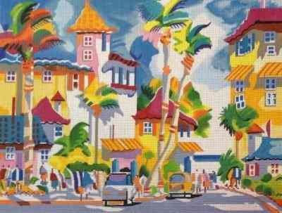 PPD ED001 Downtown Atlantic Avenue by Purple Palm Designs