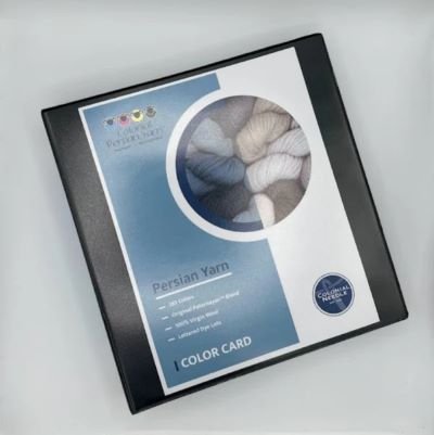 3-PLY  VIRGIN TAPESTRY WOOL SET OF COLOR CARDS