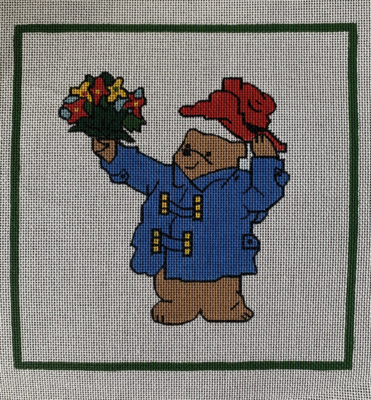 CLEARANCE - C-WNNPI472  PADDINGTON WITH FLOWERS