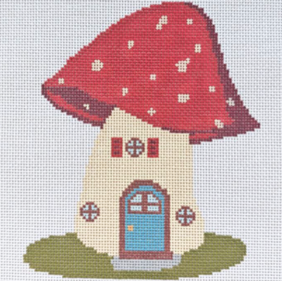 SAS NIN 0034-18 MUSHROOM HOUSE by Saturnalia Designs