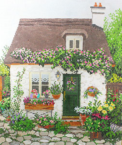 Stone Cottage  by Sandra Gilmore STITCH GUIDE Only SG131000S sg