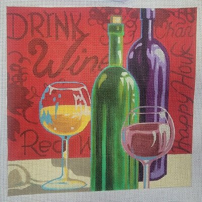 SRLGDP527 WINE TIME by Liz Goodrick Dillon for Susan Roberts