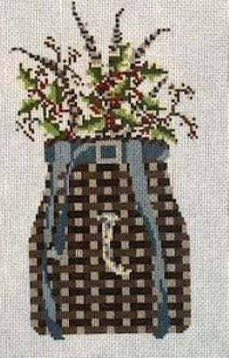 ADIRONDACK BASKET by StitchTent Needlepoint STPR125