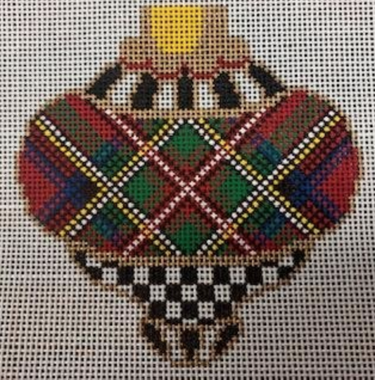 Shaped Ornament STITCH GUIDE ONLY by Royal Stewart Canvasworks CWCO55SG