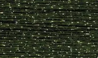 64 DEEP AVOCADO SILK LAME BRAID 