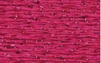 45 DEEP ROSE SILK LAME BRAID 