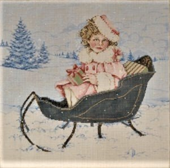Blue Christmas by Sandra Gilmore STITCH GUIDE ONLY SG18991sg