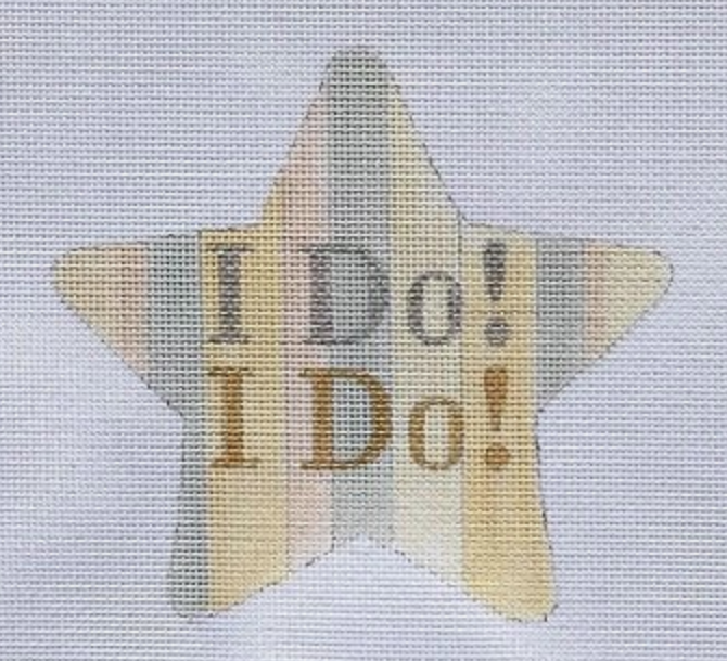 I Do I Do Star Ornament by Ray Crawford STITCH GUIDE ONLY  RCHO1702sg