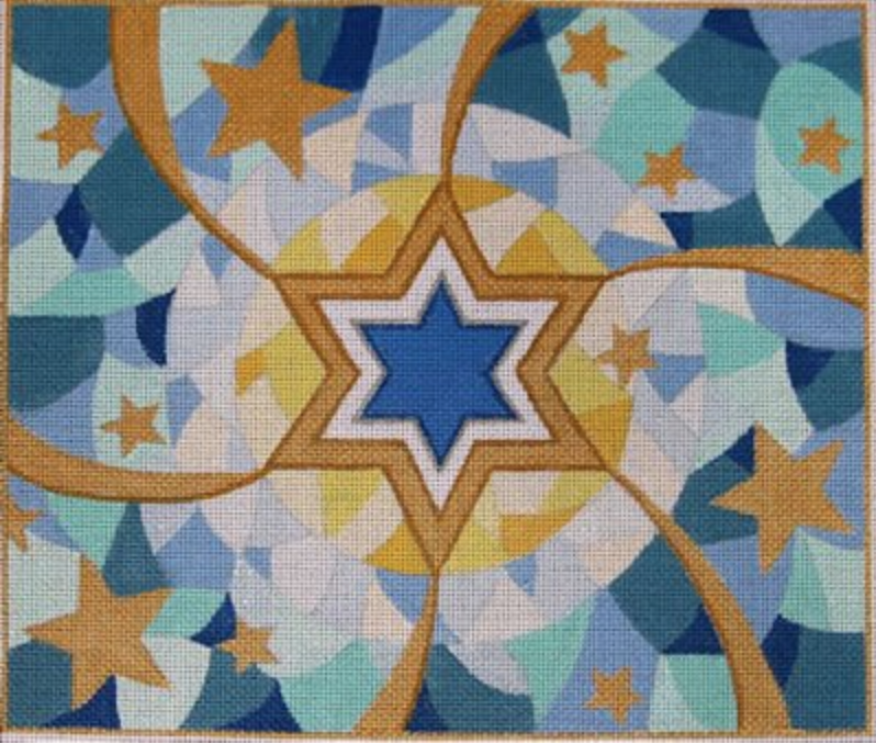 Stained Glass Tallis Bag by Ray Crawford STITCH GUIDE ONLY - RCHO518sg