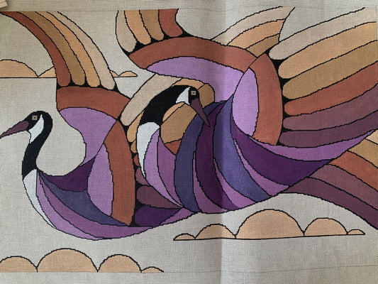 CLEARANCE - C-SUFA46  STYLIZED BIRDS