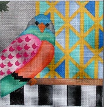 TFPS-11F SOUTHERN CARMIN BEE EATER by Pat Scheurich for TAPESTRY FAIR