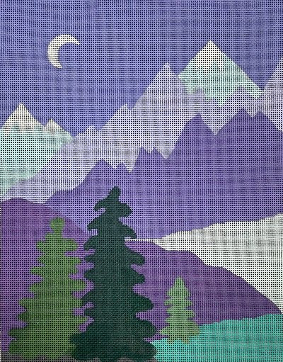 VNGAL118 Nighttime Landscape by Amanda Lawford