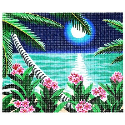 LEEWH1243 MOONLIT FLOWERS by Lee's Needlearts
