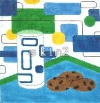 CLEARANCE C-AMBH04MC-Milk and Cookies by Beth Hunt