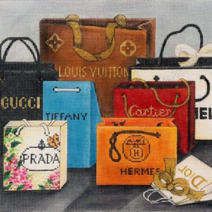 AP2978 DESIGNER SHOPPING BAGS by Alice Peterson