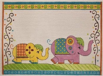 AP3694-ELEPHANT PARADE BIRTH ANNOUNCE BY ALICE PETERSON